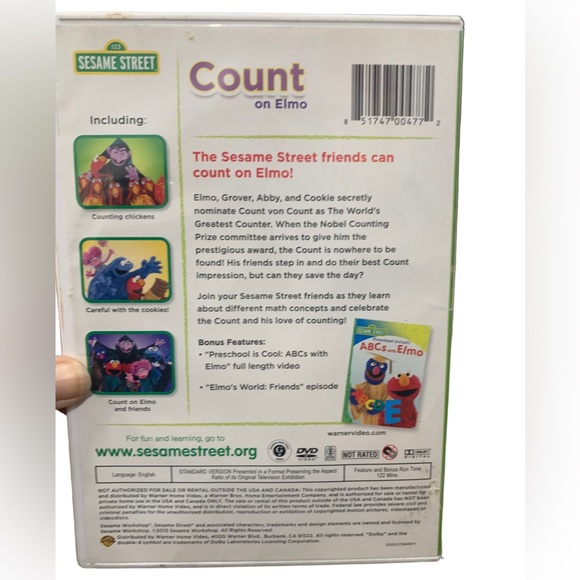 Lot of 5 Sesame Street DVDs - Picture 11 of 12